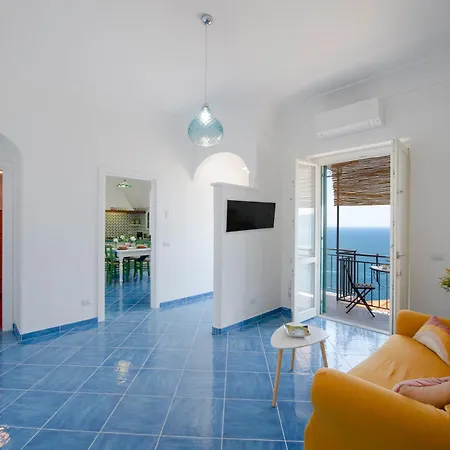 Casa Al Sole - La Terrazza Sul Mare Villa Praiano Exterior photo